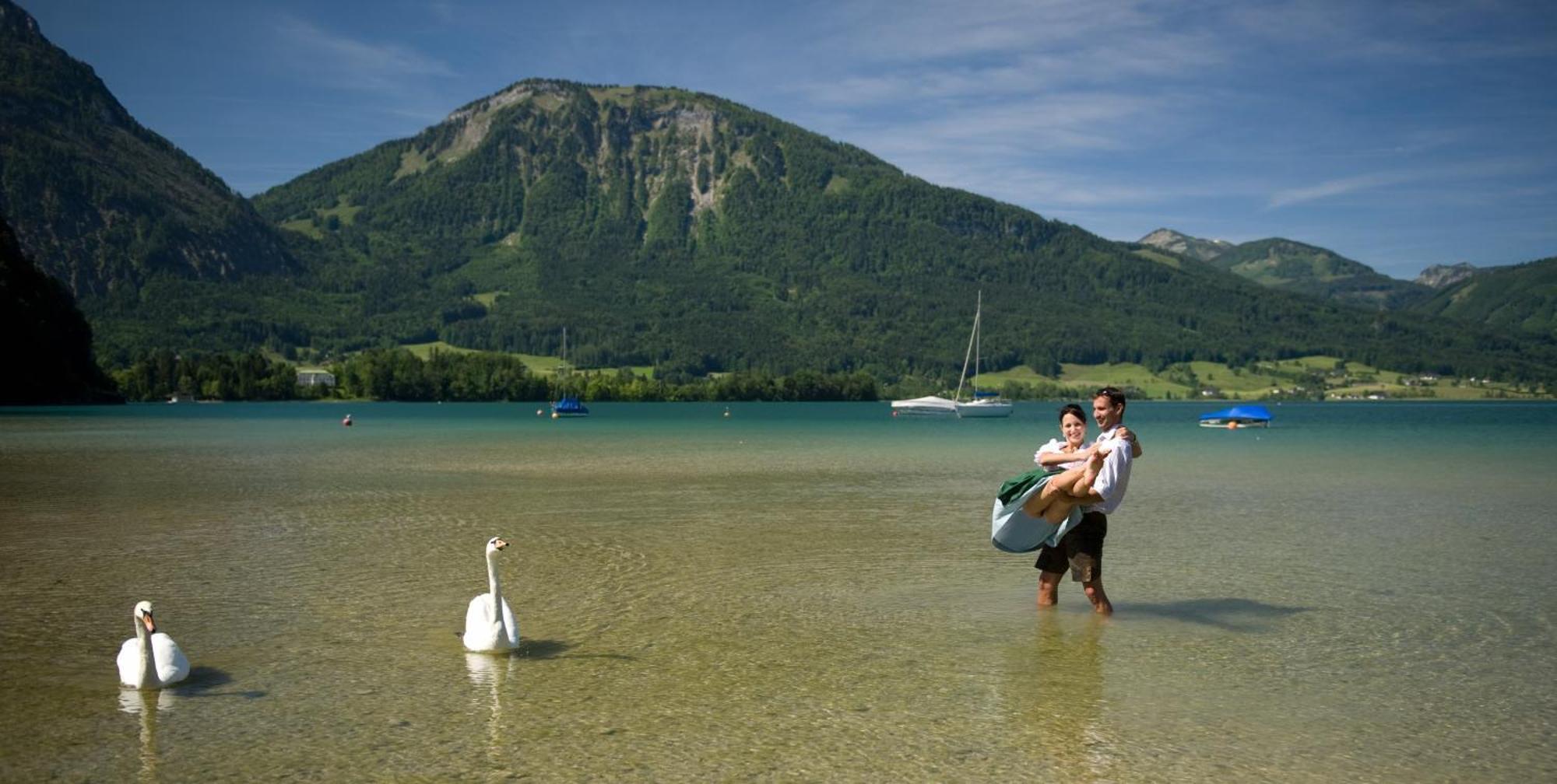 Hotel Buerglstein Sankt Wolfgang im Salzkammergut Exterior photo